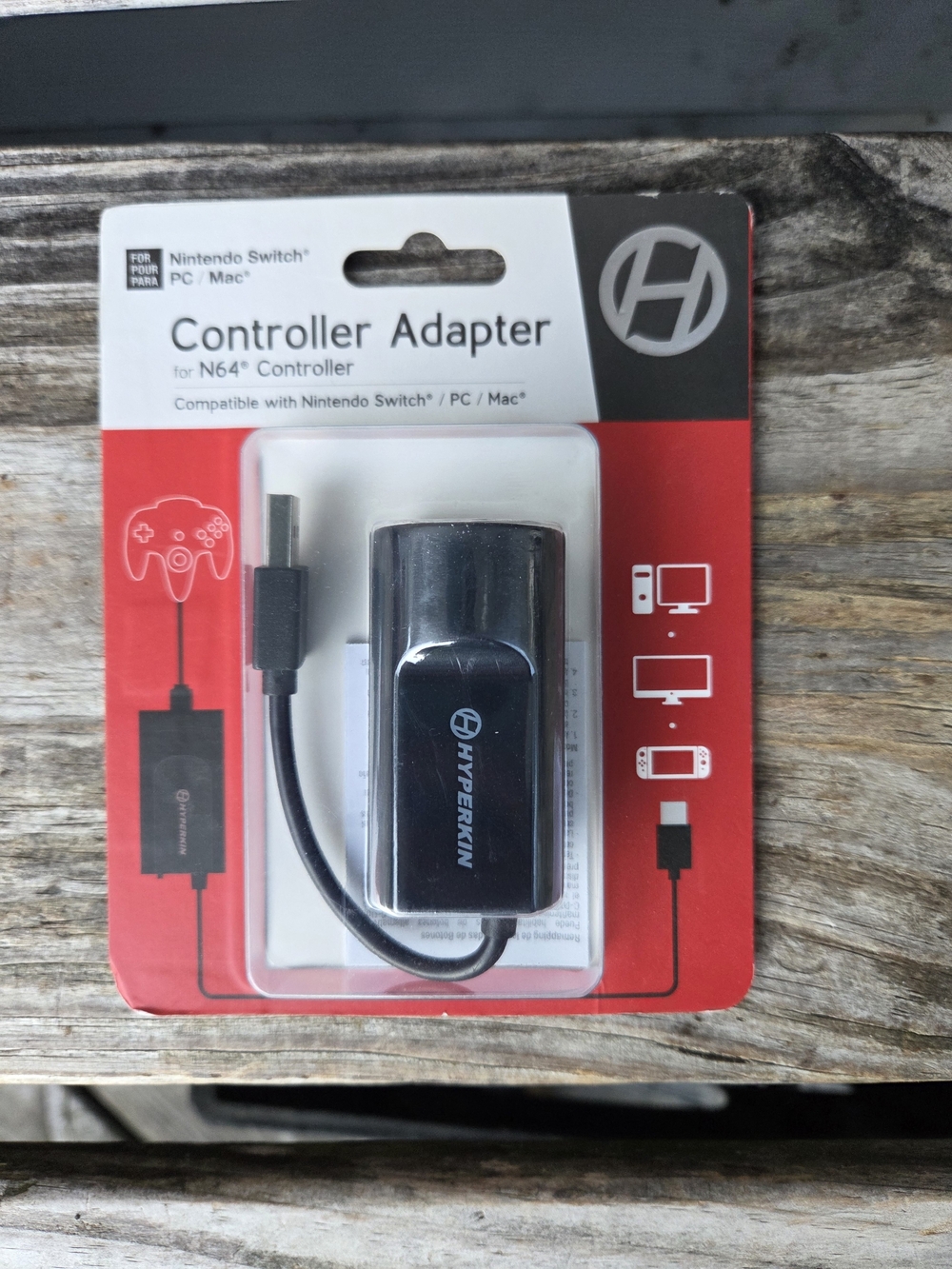 N64 Controller Adapter Compatible with Nintendo Switch/PC/Mac